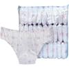 Harilla 30 Pezzi di Slip in Tessuto Non Tessuto per Donna, Mutandine per Gestante, Mutande USA E Getta Donna per Viaggi, Viaggi d'Affari, Campeggio, Escursionismo, Motivo Floreale
