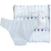 Harilla 30 Pezzi di Slip in Tessuto Non Tessuto per Donna, Mutandine per Gestante, Mutande USA E Getta Donna per Viaggi, Viaggi d'Affari, Campeggio, Escursionismo, Bianco