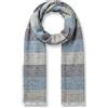 LINDENMANN Sciarpa Uomo blu Sciarpa da uomo sottile 50 % cotone 50 % viscosa
