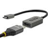 StarTech.com Adattatore USB C a HDMI - Convertitore da USB Tipo C a HDMI 2.1 4K 60Hz HDR10 - Adattatore Dongle 60Hz HDR10 per Monitor/TV/Display (USBC-HDMI-CDP2HD4K60)