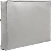 IRFHDCX Copri Tv da Esterno Copertura for schermo TV grigia for esterni Custodia protettiva universale resistente alle intemperie impermeabile antipolvere for televisore da 22-65 pollici(Grey,36x38inch)