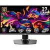 MSI MPG 272URX QD-OLED 27 3840 x 2160 (UHD) Monitor per computer, 240Hz, sincronizzazione adattiva, HDMI, porta DP, montaggio VESA, inclinabile, altoparlante, 0,03 ms, nero