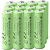 Generico Basic 12-Pack AA Rechargeable Batteries, Rechargeable Up to 1000 Times, Standard Capacity 2400 mAh, Pre-Charged