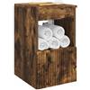 vidaXL Mobile da Bagno Rovere Fumo 30 x 35 x 50 cm,