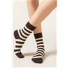 Calzedonia Calzini A Righe Marrone