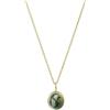 Noelani - Collana da Donna in Argento 925 - Placcato Oro/Dorato - con Agata - NOE-N0025