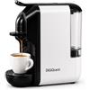 DIGIQUEST Macchina da caffè COFFY WHITE 3in1 compatibile con Nespresso®, Dolce Gusto® e A Modo Mio® | Caffè corto e lungo | Potenza1450 W | 0,6 Litri | 19 Bar | Limited edition