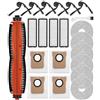 Puxary Kit di Accessori per Xiaomi Robot Vacuum 5 Pro/5 Aspirapolvere, 1 Spazzola Principale, 6 Panni Mop, 4 Filtri, 6 Spazzole Laterali, 4 Sacchetti, 1 Spazzola per Pulizia