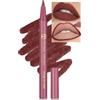 Jutqut Matita per Labbra Opaca, Lunga Tenuta Lip Stain Resistente all'Acqua, Penna per Labbra ad Alta Pigmentazione, Lip Liner con Punta Precisa, Rossetto Liquido Anti-Macchie #12