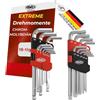 Famex 10790 - Set 18 chiavi a brugola per viti esagonali e torx
