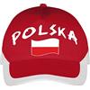 Supportershop Calcio Polonia Berretto, Rosso, Taglia: Taglia Unica (Taglia Produttore TU) EU