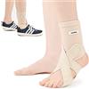 NEOFECT Drop Foot Brace Beige Right MEDIUM - Cavigliera per paresi di pedana, sollevamento scarpe, ictus emiplegia poggiapiedi
