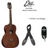 EKO DUO P200E CHITARRA ACUSTICA ELETTRIFICATA FORMA PARLOR + TRACOLLA e CAVO
