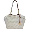 Michael Kors Berry Pink MK Borsa a tracolla da donna, nero, M, Vaniglia, L