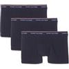 Tommy Hilfiger Uomo Pantaloncini Boxer Confezione da 3 Intimo, Multicolore (Peacoat), S