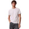 Calvin Klein Maglietta Classica da Uomo SS Badge 30S Jersey Lv04Rc272G, Grigio (Grigio Marmo), XS