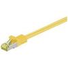 MicroConnect - Cavo patch - da RJ-45 (M) a RJ-45 (M) - 30,0 m - SFTP, PiMF - Cavo grezzo Cat.7 - senza alogeni, a trefoli - giallo (SFTP730Y)