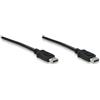 Techly Cavo DisplayPort Techly M/M 0,5 m Nero