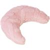 Generic Cuscino per cincillà, a forma di luna, morbido cuscino di supporto per il collo a forma di riccio, per piccoli animali, criceti, furetti, conigli, accessori per il nido, colore grigio, confezione da 1