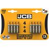 JCB, batterie alcaline AAA/LR03 super (confezione da 8)