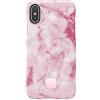 Happy Plugs 9347 Iphone X/XS Case, Pink Marble