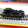 4x 1:87 Modellini di treni Carrelli Paesaggio Scala HO 1:87 Camion con