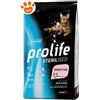 Prolife Cat Sterilised Sensitive Adult Maiale e Riso - Sacco Da 1,5 Kg