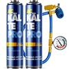 KÄLTEPRO Ricarica Clima Auto R134a Fai da Te - Gas Refrigerante con Olio Lubrificante - Kit 2-in-1 per Climatizzatore Auto 1995-2016- Equivalente a 755g di Gas R134a