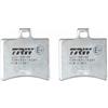 TRW MCB710EC Organic Eco Kit pastiglie freno per Aprilia Sportcity Assale Posteriore e Altre Moto