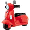 Chicco Vespa per Bambini Primavera Rossa, Moto Giocattolo Cavalcabile con Pannello Elettronico, Luci e Suoni, Ruote di Supporto Rimuovibili, Max 25 Kg - Giochi per Bambini 1-3 Anni