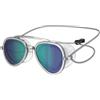 Generic SMYDM - Occhialini da nuoto stile aviatore retrò per adulti, montatura in metallo vintage a doppio ponte, lenti rotonde in policarbonato, anti appannamento, design da appendere intorno al collo, per