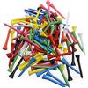 Kofull tee da Golf in legno, misura 54 mm - confezione da 100 pezzi, mixed