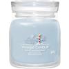 YANKEE CANDLE, CANDELA GIARA MEDIA, NORTH POLE HIDEAWAY, CASA, PROFUMATORI AMBIENTI