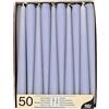 PAPSTAR 50 candele Ø 2,2 cm · 25 cm lilla