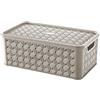 Tontarelli Arianna Scatola, Plastica, Beige, 30x17x12 cm