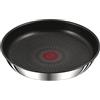 TEFAL Ingenio Preference Padella 26 cm, Induzione, Rivestimento antiaderente, Acciaio inossidabile, Impilabile, Indicatore di Temperatura, Compatibile Lavastoviglie, Made in France L9730502