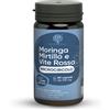 REDMORINGA Srl Integratore Microcircolo Moringa e Mirtillo - 60 Capsule