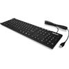 KeySonic KSK-8030 IN (FR) - Tastiera industriale in silicone, impermeabile, antimicrobico, colore: Nero