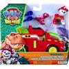 SPIN MASTER ITALIA SRL Paw Patrol Dino Rescue Marshall Veicolo, Camion dei Pompieri con Personaggio Marshall, Giocattolo per Bambini 3+ Anni