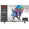 TCL P79K Serie Smart TV QLED 4K 43 43P79K, Dolby Vision - Atmos, HDR10+, Google TV