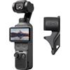 DJI Osmo Pocket 4 Combo Standard, Videocamera Vlog Tascabile Con Gimbal | CMOS D