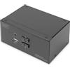 ‎DIGITUS Digitus 2-port Displayport DualView 60 Hz 4K@60fp, multi-platform support 2 Comp