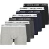 Jack & Jones Boxer da Uomo (Confezione da 7), Chiaro Grigio Melange, L