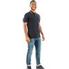 Fred Perry Polo mm3600 t55 Nvy/swht/bntred, Blu, M
