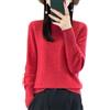 Ailaile 100% lana merino maglione donna collo alto manica lunga caldo lavorato a maglia pullover autunno inverno base top