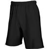Fruit of The Loom Pantaloncini Leggeri da Uomo, Nero, XL