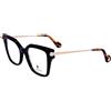 Lanvin LNV2630 001 Black Eyewear Woman Acetato, Square, 51
