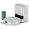 iRobot Roomba® 115 Combo Robot Aspirapolvere Lavapavimenti con AutoEmpty™ Dock, 15.000 Pa, SmartScrub™, Mappatura ClearView™ LiDAR, Aspirazione e Lavaggio 2 in 1, Bianco
