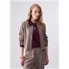 LIU JO SPA TF6146 GIACCA TS NAVETTA LIU JO, BROWN &STRIPES