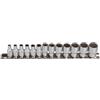 SW-Stahl 05440L Set Chiavi a Bussola Multisteck, 14 Pezzi | Kit bussole poligonali multi-impronta in acciaio resistente, inserti per officina meccanica in custodia pratica